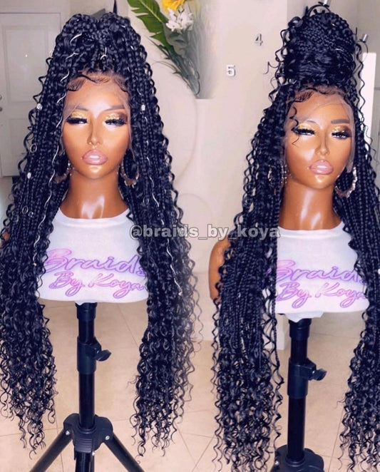 Boho Knotless Full Lace Wig