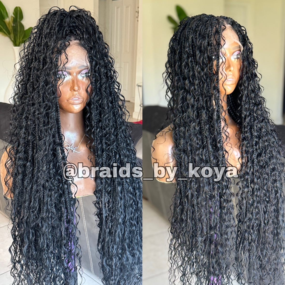 Boho Knotless Full Lace Wig